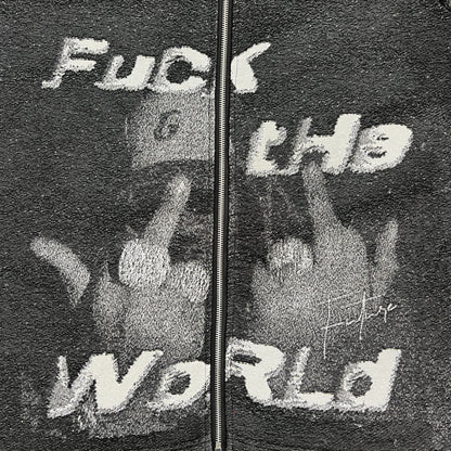 FXXK THE WORLD TAPESTRY TEE