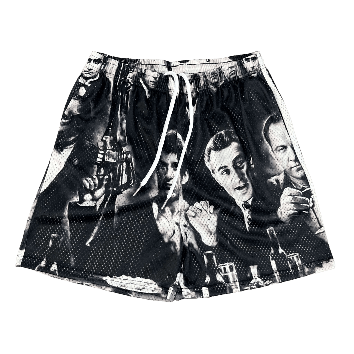 GANGSTERS MESH SHORTS-8681