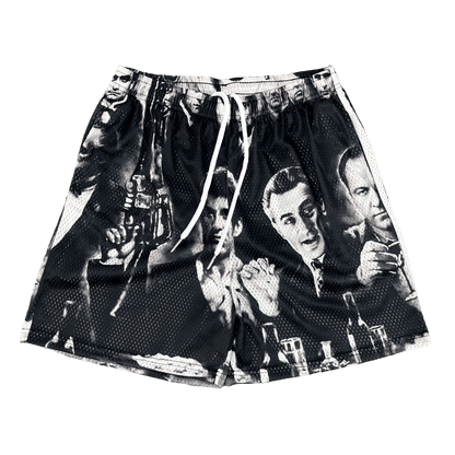GANGSTERS MESH SHORTS-8681