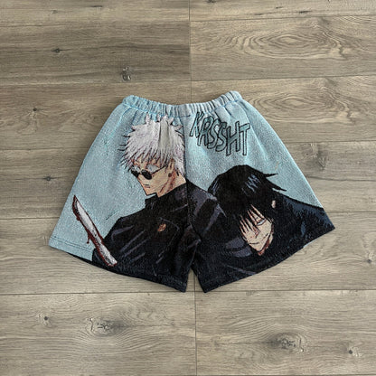GOJO VS TOJI TAPESTRY SHORTS