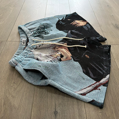 GOJO VS TOJI TAPESTRY SHORTS