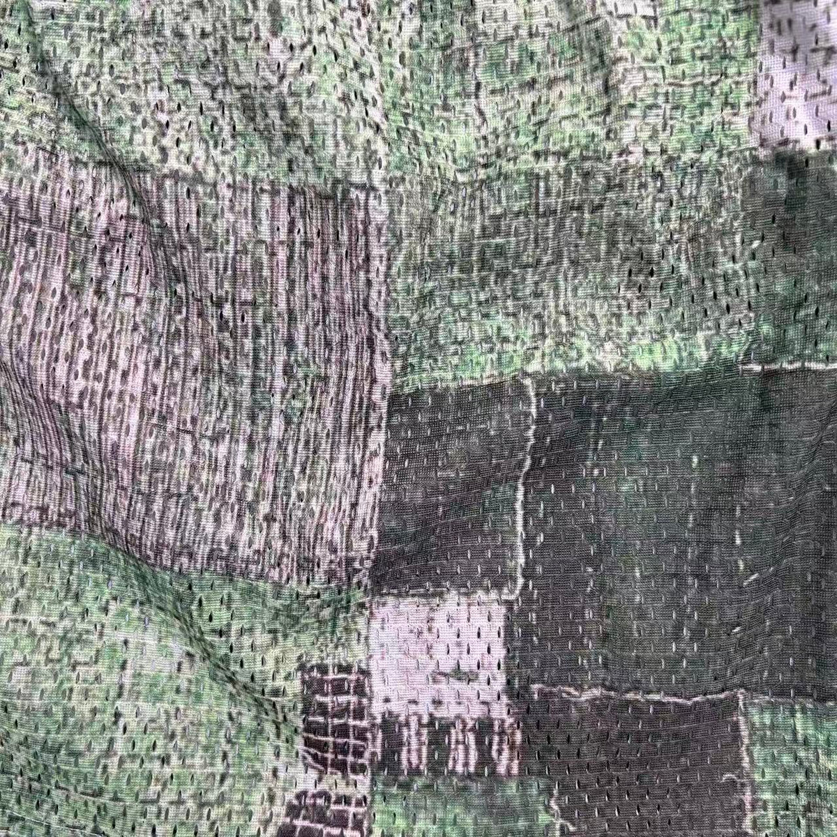 GREEN BORO MESH SHORTS-8788