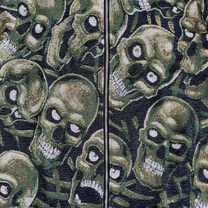 GREEN SKULL Tapestry JACKET