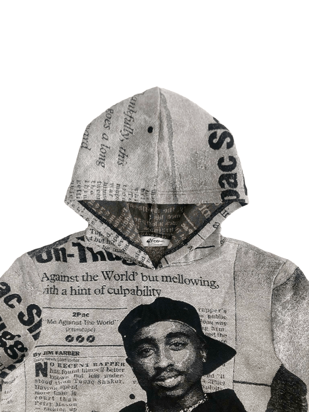 GREY 2PAC TAPESTRY