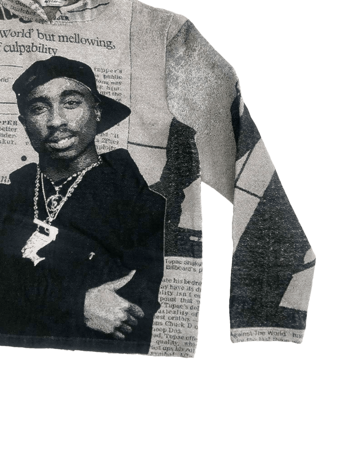 GREY 2PAC TAPESTRY