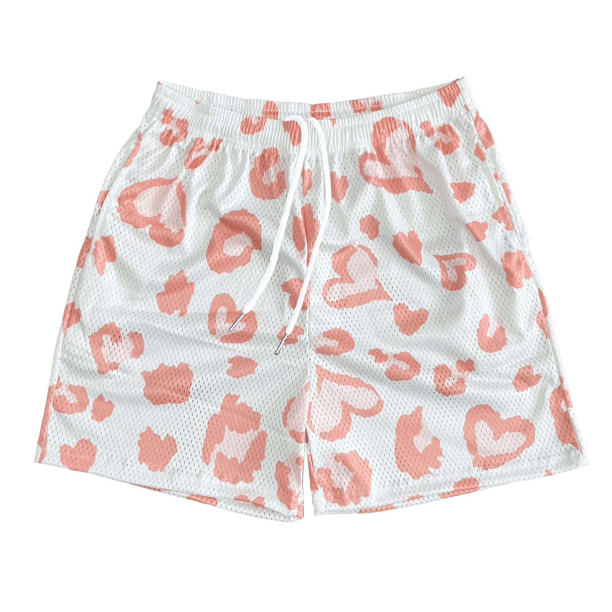 HEART MESH SHORTS-8618