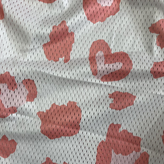 HEART MESH SHORTS-8618
