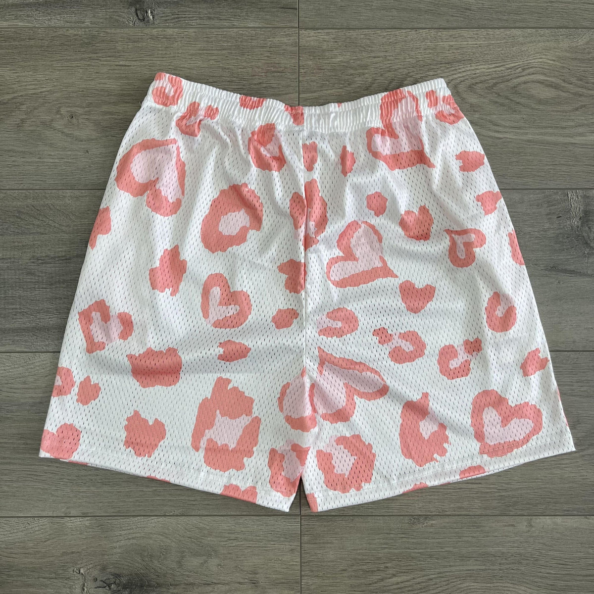 HEART MESH SHORTS-8618