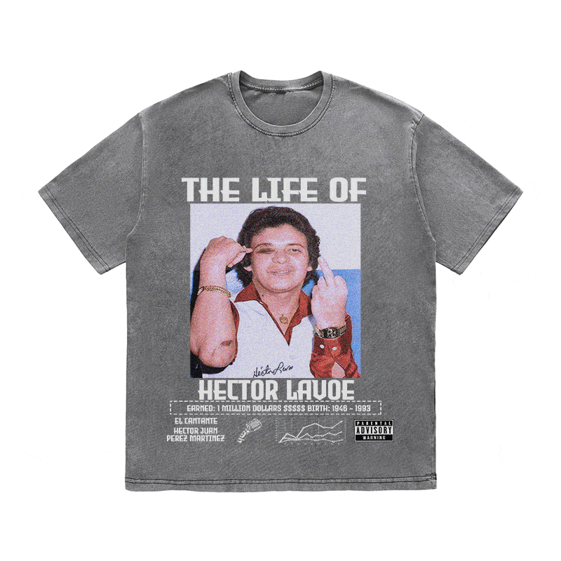 RDMCLOTHINGART tapestry hoodie HECTOR LAVOE HEAVY WEIGHT COTTON TEE-8820