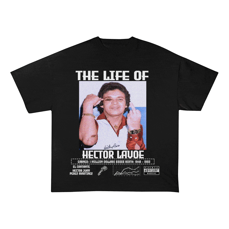 RDMCLOTHINGART tapestry hoodie HECTOR LAVOE HEAVY WEIGHT COTTON TEE-8820