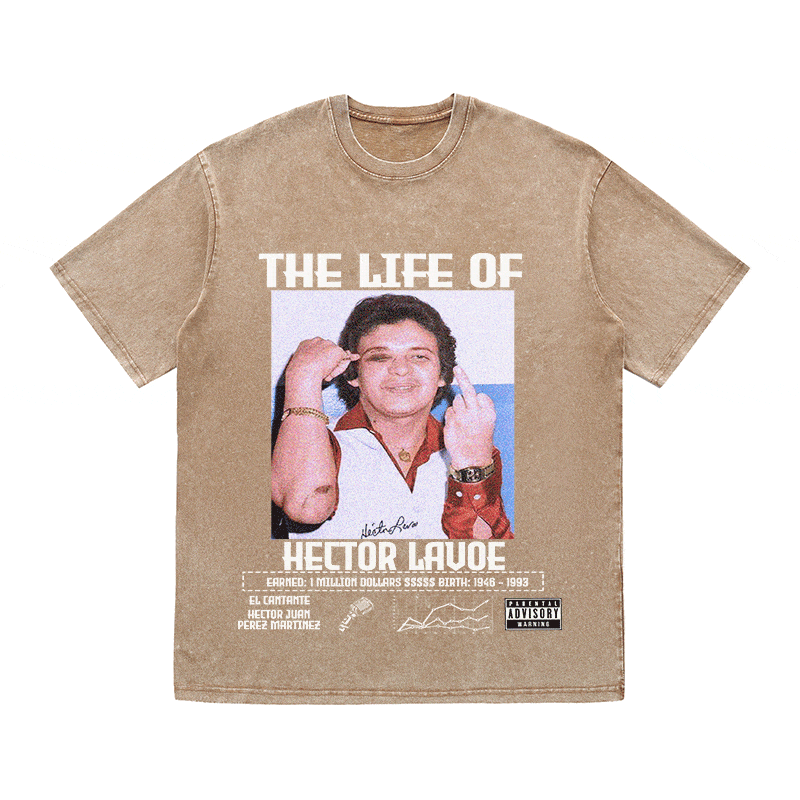 RDMCLOTHINGART tapestry hoodie HECTOR LAVOE HEAVY WEIGHT COTTON TEE-8820