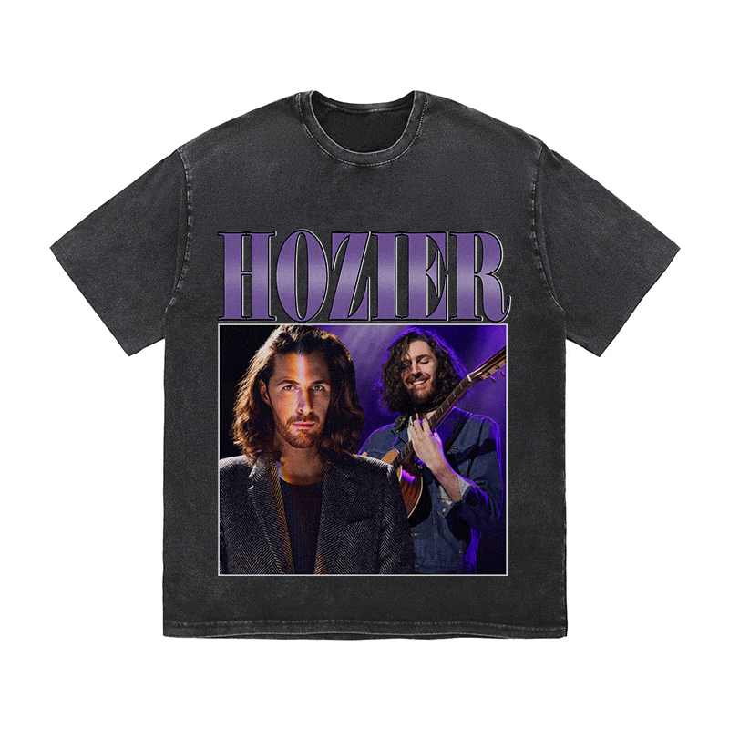 RDMCLOTHINGART tapestry hoodie HOZIER HEAVY WEIGHT COTTON TEE-8861
