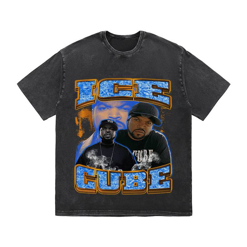 ICE CUBE HEAVY WEIGHT COTTON TEE-9126