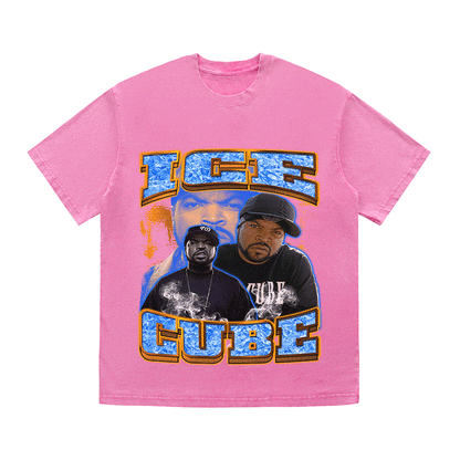 ICE CUBE HEAVY WEIGHT COTTON TEE-9126
