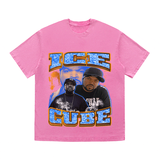 ICE CUBE HEAVY WEIGHT COTTON TEE-9126