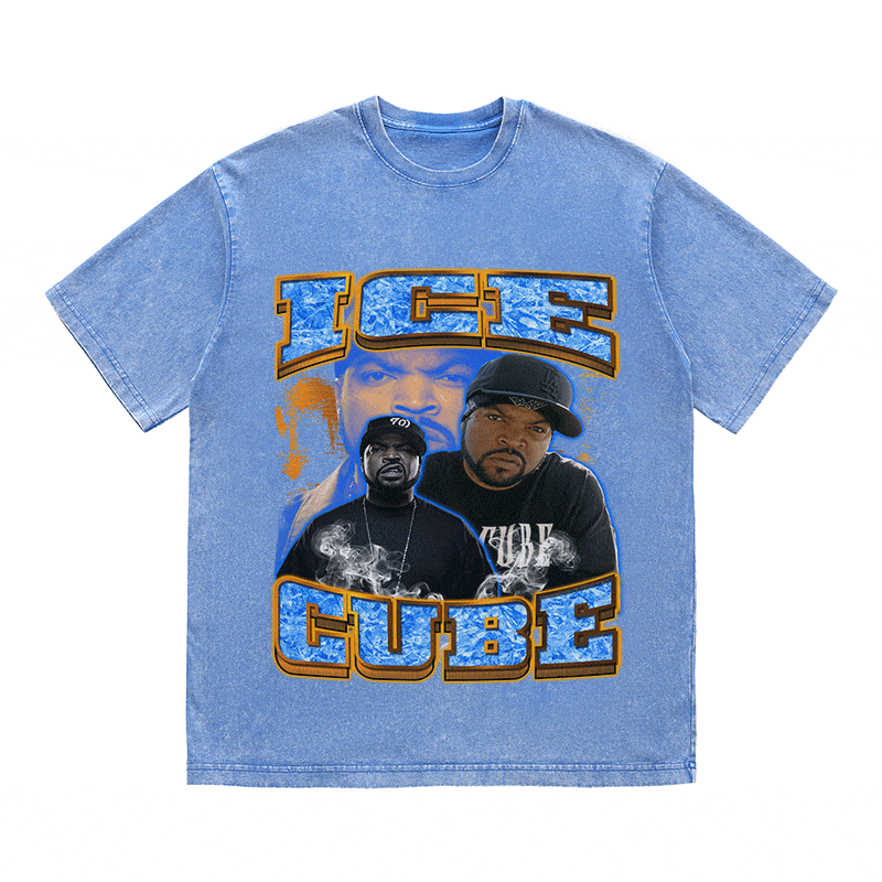 ICE CUBE HEAVY WEIGHT COTTON TEE-9126