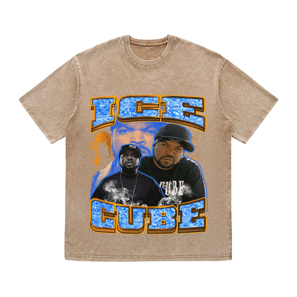 ICE CUBE HEAVY WEIGHT COTTON TEE-9126