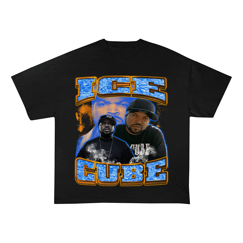 ICE CUBE HEAVY WEIGHT COTTON TEE-9126