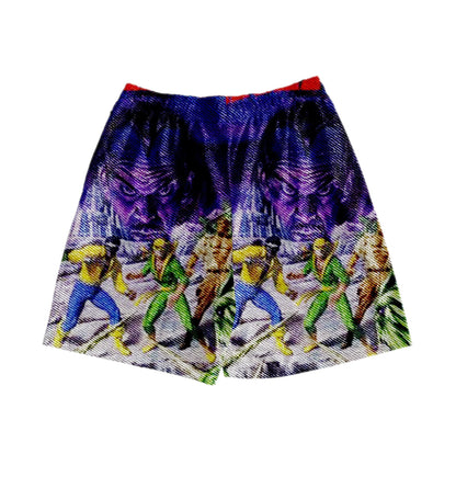 IRON FIST X LUKE CAGE TAPESTRY SHORTS