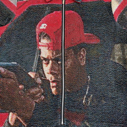 IS U GON SLIDE TAPESTRY TEE