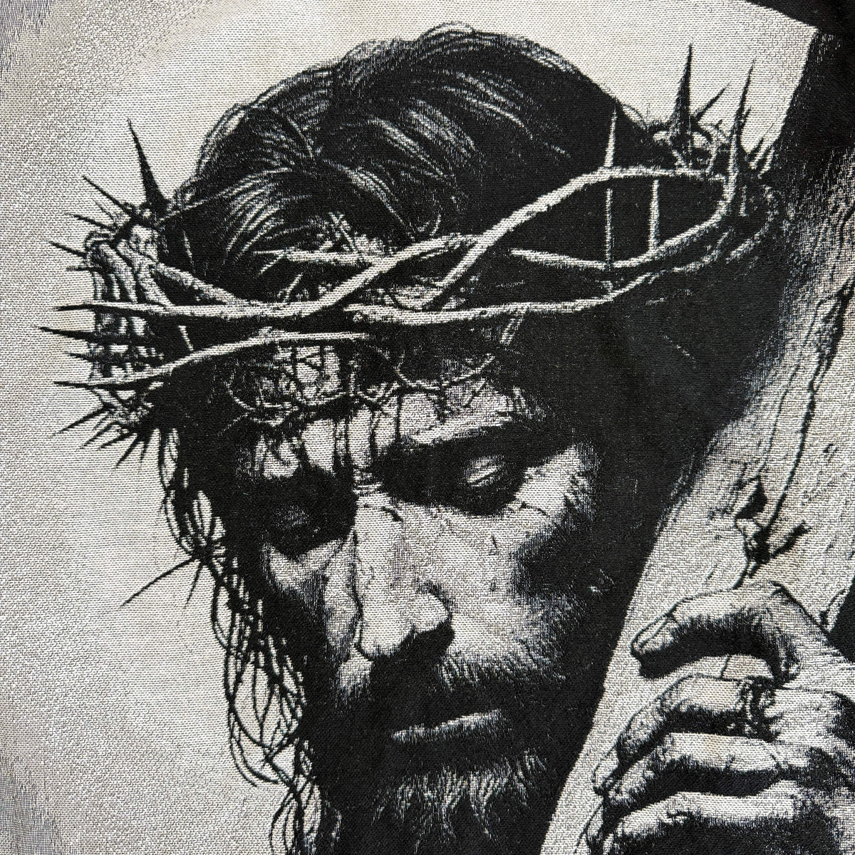 JESUS V3 TAPESTRY HOODIE
