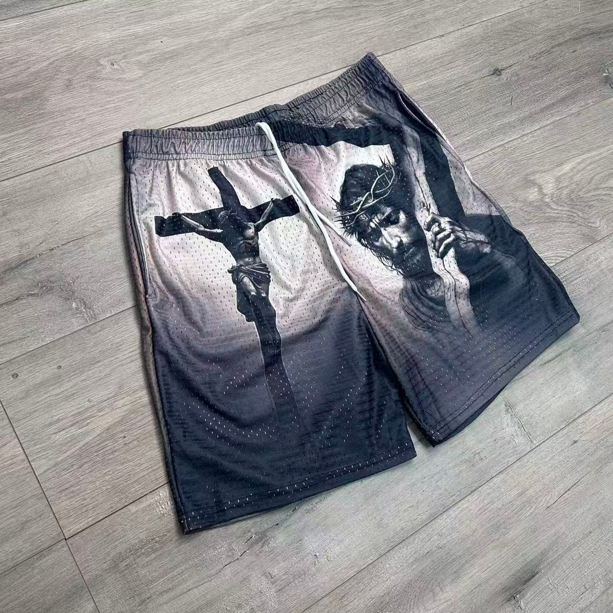 JESUS V3 MESH SHORTS-8752
