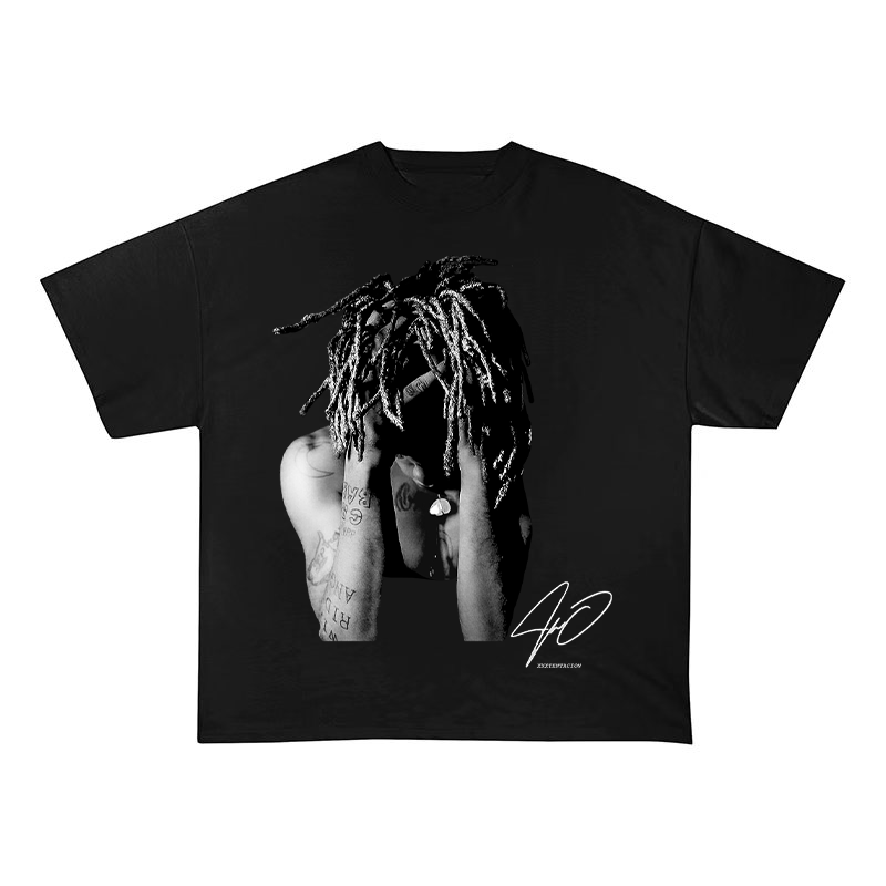 JUICE WRLD OVERSIZED HEAVYWEIGHT COTTON TEE-60011