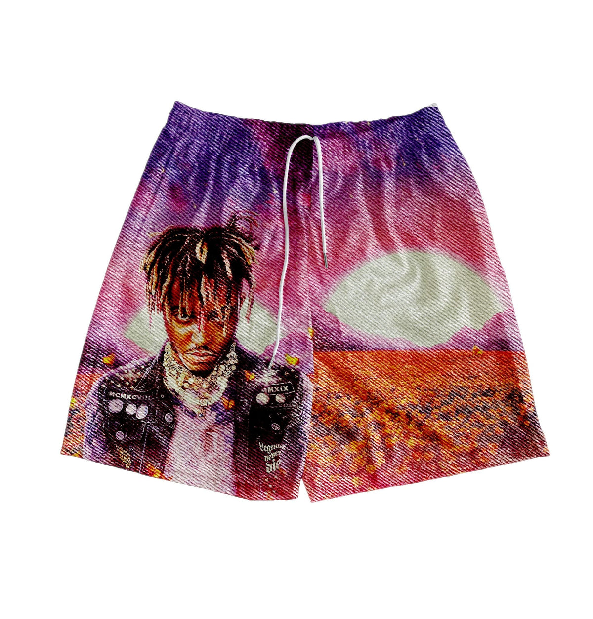 JUICE WRLD TAPESTRY SHORTS