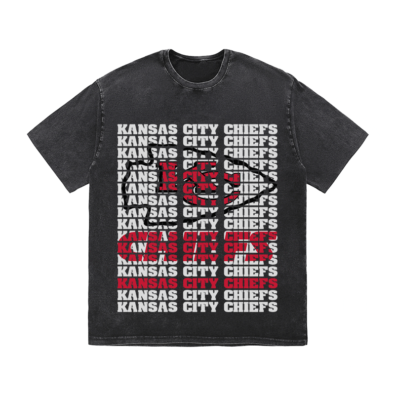 KANSAS CITY CHIEFS2 HEAVY WEIGHT COTTON TEE-9187