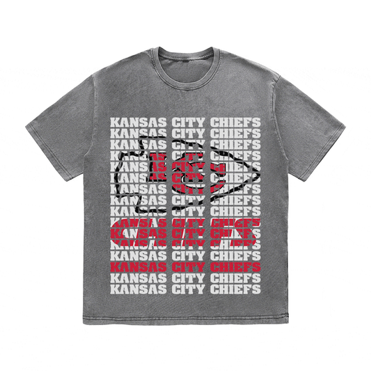 KANSAS CITY CHIEFS2 HEAVY WEIGHT COTTON TEE-9187