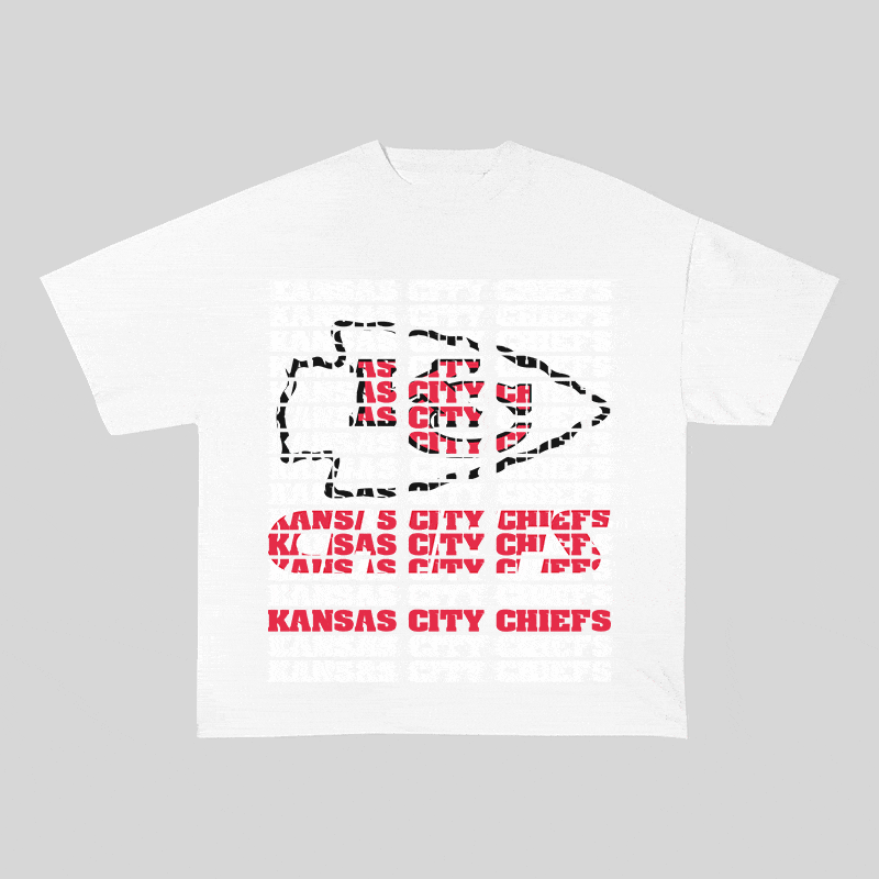 KANSAS CITY CHIEFS2 HEAVY WEIGHT COTTON TEE-9187
