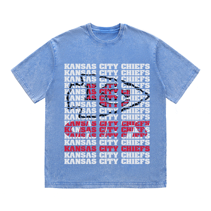 KANSAS CITY CHIEFS2 HEAVY WEIGHT COTTON TEE-9187