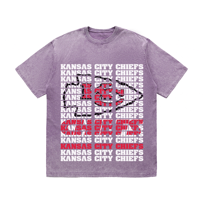 KANSAS CITY CHIEFS2 HEAVY WEIGHT COTTON TEE-9187