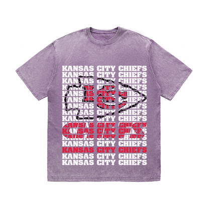 KANSAS CITY CHIEFS2 HEAVY WEIGHT COTTON TEE-9187
