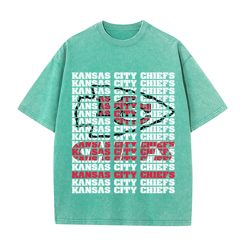 KANSAS CITY CHIEFS2 HEAVY WEIGHT COTTON TEE-9187