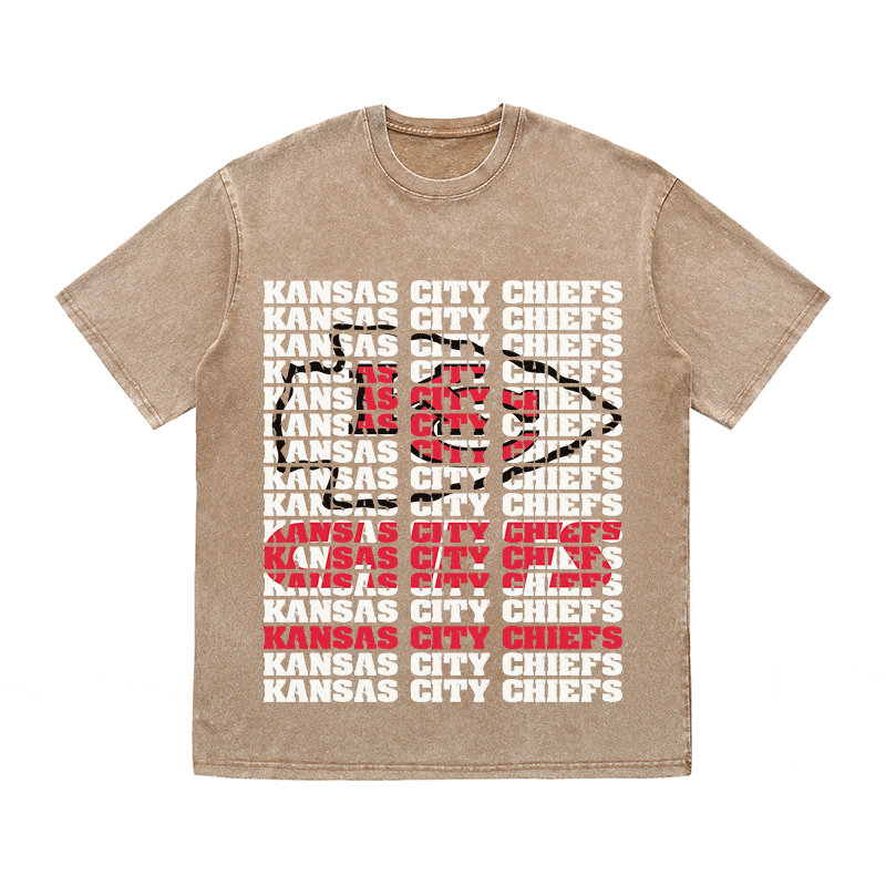 KANSAS CITY CHIEFS2 HEAVY WEIGHT COTTON TEE-9187