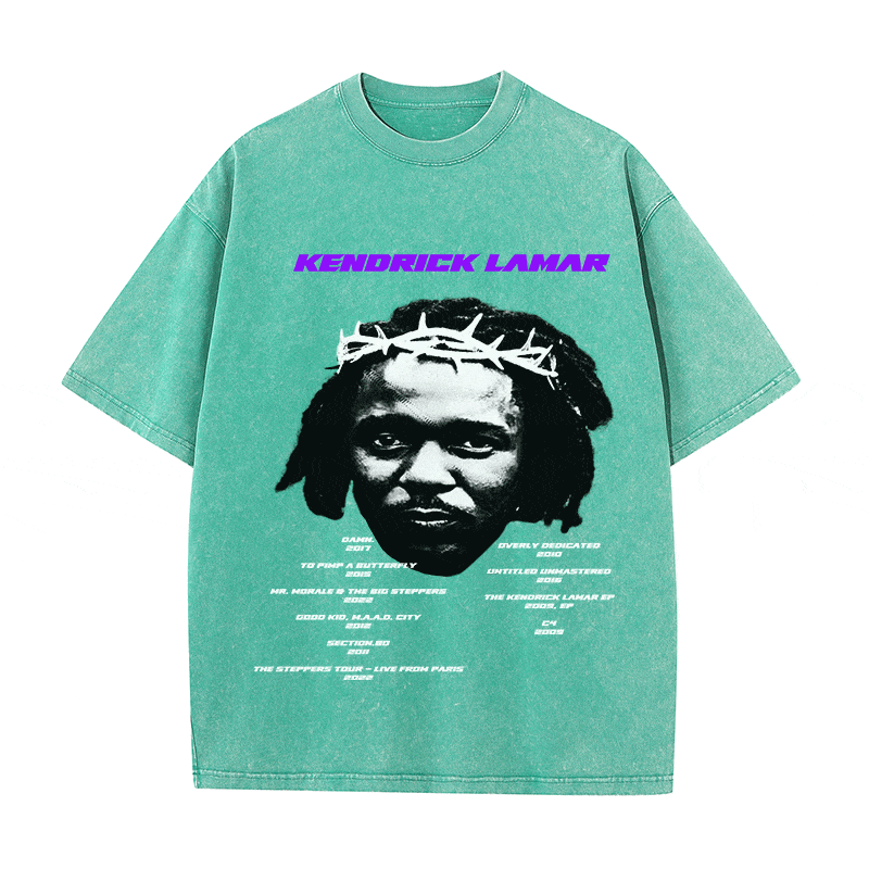 KENDRICK LAMAR HEAVY WEIGHT COTTON TEE-8882
