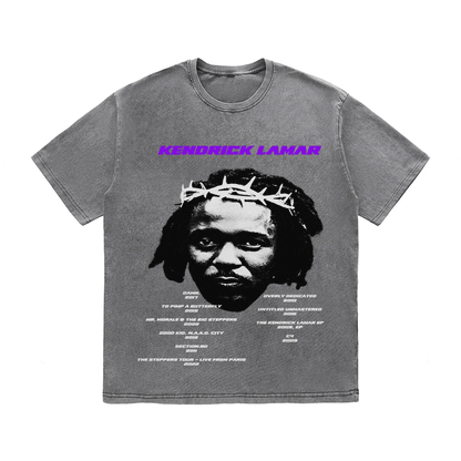 KENDRICK LAMAR HEAVY WEIGHT COTTON TEE-8882