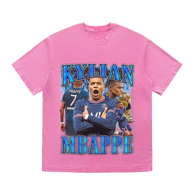 KYLIAN MBAPPE HEAVY WEIGHT COTTON TEE-9164