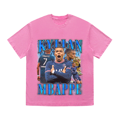 KYLIAN MBAPPE HEAVY WEIGHT COTTON TEE-9164