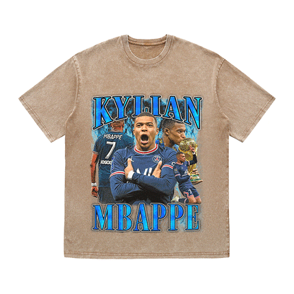 KYLIAN MBAPPE HEAVY WEIGHT COTTON TEE-9164