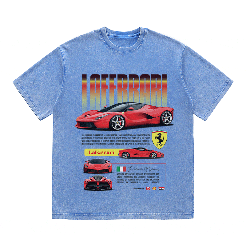 LAFERRARI HEAVY WEIGHT COTTON TEE-8845
