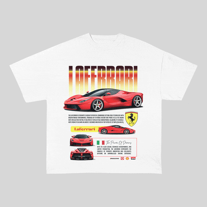 LAFERRARI HEAVY WEIGHT COTTON TEE-8845