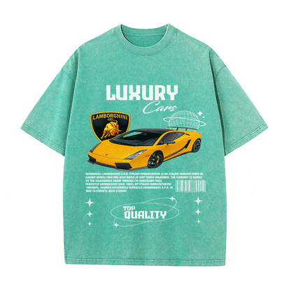 LAMBORGHINI 00 HEAVY WEIGHT COTTON TEE-9100