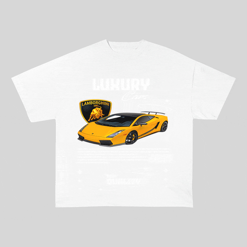 LAMBORGHINI 00 HEAVY WEIGHT COTTON TEE-9100