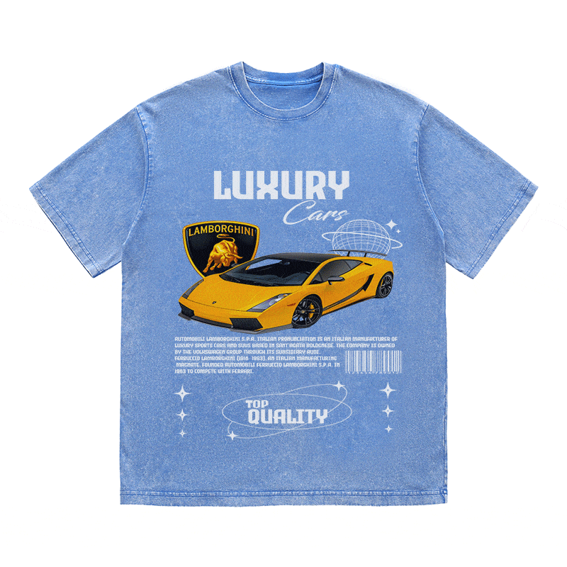 LAMBORGHINI 00 HEAVY WEIGHT COTTON TEE-9100