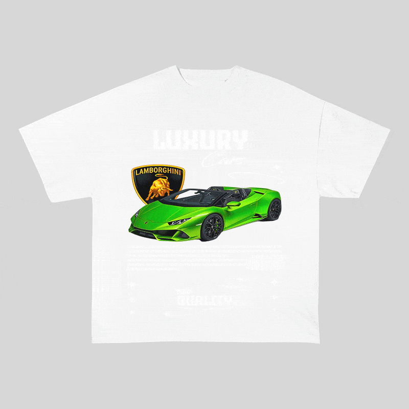 LAMBORGHINI HEAVY WEIGHT COTTON TEE-9101