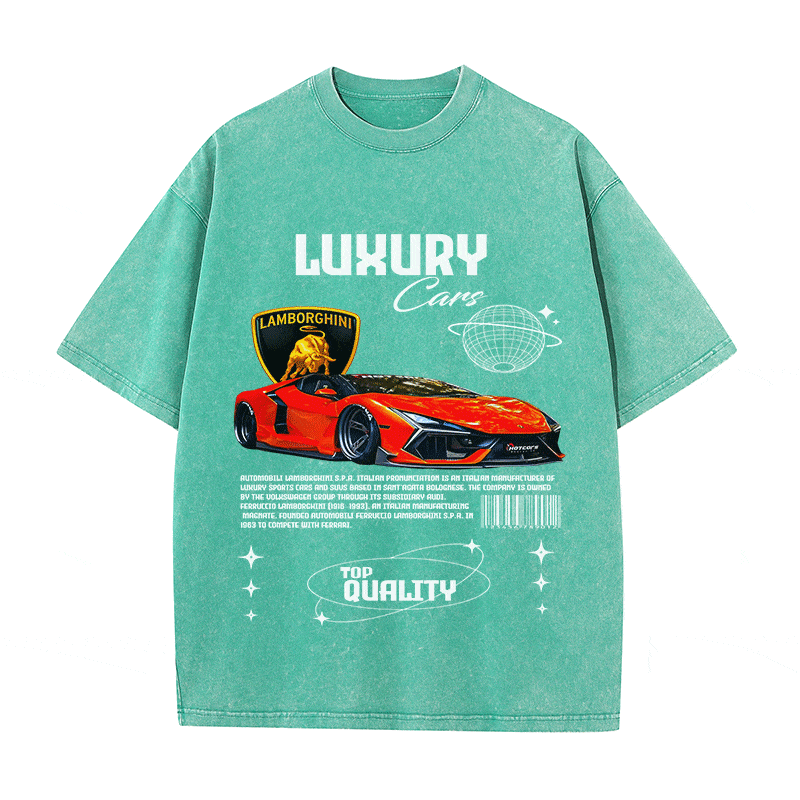 LAMBORGHINI HEAVY WEIGHT COTTON TEE-9102