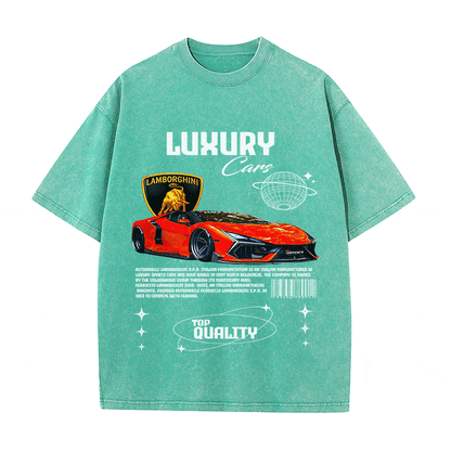 LAMBORGHINI HEAVY WEIGHT COTTON TEE-9102