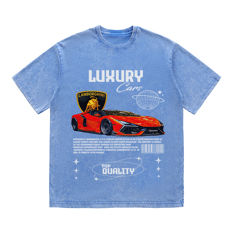LAMBORGHINI HEAVY WEIGHT COTTON TEE-9102